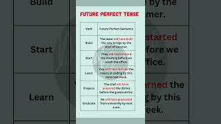 quotFuture Perfect Tense Sentences Made Easy  Common Verbs with Examplesquot [upl. by Elitnahc577]