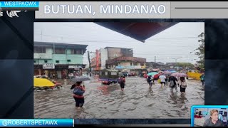 More flooding in Mindanao and a storm in Japan setting up the next cold surge [upl. by Dylan760]