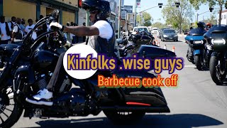 Kinfolks vs wise guys mc barbecue cookoff 2024 [upl. by Ahsemik176]