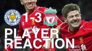 Leicester City 13 Liverpool — Player Reaction [upl. by Togram]