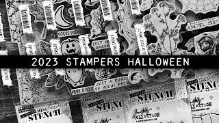 Tim Holtz Stampers Anonymous Halloween 2023 [upl. by Halyahs966]