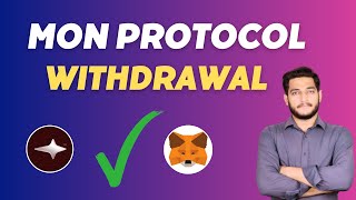 MON Protocol Airdrop Withdrawal Wallet Connect Process [upl. by Yrffoeg]