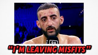 Slim LEAVES Misfits After Gib Loss  Misfits Boxing Breakdown [upl. by Morrell]