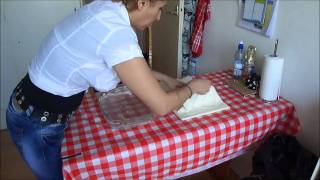 Turks Koken met Emine Turkse Borek Making Turkish Borek with Emine [upl. by Navillus]