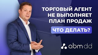 Развитие дистрибуции  Что делать если торговый представитель не выполняет план продаж [upl. by Rehctelf541]