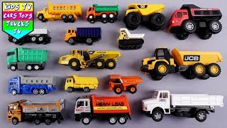 Learn About Dump Trucks For Kids  Kindergarten videos [upl. by Anthony584]