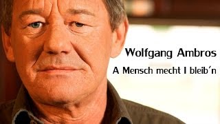 Wolfgang Ambros  A Mensch möcht I bleibn Lyrics  Musik aus Österreich mit Text [upl. by Akinar]