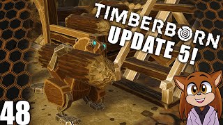 Timberborn Update 5  Folktails  Log Log Log Log [upl. by Nnylylloh357]