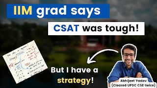 Easiest way to clear CSAT cutoff in UPSC CSE 2024 [upl. by Airpal]