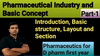 Pharmaceutical Industry and Basic concepts Chapter6 in Hindi for DPharm first year [upl. by Gael]