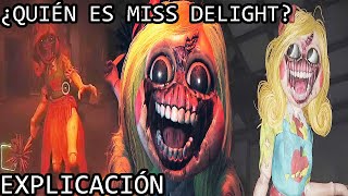 ¿Quién es Miss Delight  El Siniestro Origen de La Maestra de Poppy Playtime Chapter 3 Explicado [upl. by Retsub]