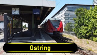 SBahn Station Ostring  Nuremberg 🇩🇪  Walkthrough 🚶 [upl. by Avivah700]