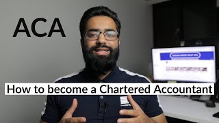 HOW TO BECOME A CHARTERED ACCOUNTANT  ACA ROUTE [upl. by Eugenle]