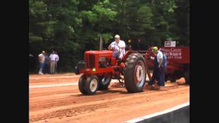 Allis Chalmers Tractor Pull at 2009 SouthWest Virginia Antique Farm Days [upl. by Trautman]