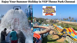 VGP Universal Kingdom  Entry Ticket  Water Rides amp Dry Rides  VGP Theme Park Chennai [upl. by Gelasias]