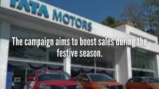 Tata Motors Launches Festival of Cars Campaign with Discounts Up to Rs 205 Lakh [upl. by Moskow746]