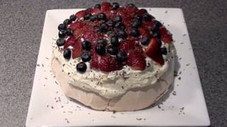 HOW TO MAKE A PERFECT PAVLOVA  VIDEO RECIPE [upl. by Tudor]