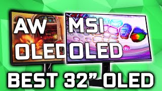 Best 32” QD OLED  MSI MAG vs Alienware AW3225QF [upl. by Ayotahs]