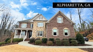 MUST SEE MILLION DOLLAR HOME IN ALPHARETTA GEORGIA  6 Bedrooms  5 Bathrooms [upl. by Ave102]