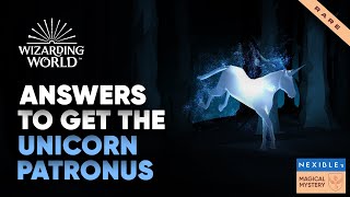 How to get Unicorn Patronus on Wizarding World Pottermore  Hogwarts Legacy [upl. by Livingstone]