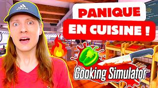 COOKING SIMULATOR  VENEZ MANGER DANS MON RESTAURANT cest très bon  Délires de Max [upl. by Brier]