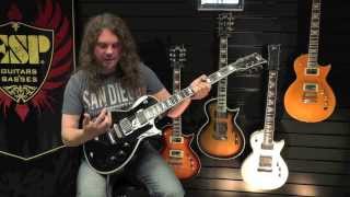 Pat Heath ESP LTD EC401  Metal soloing in a major tonality [upl. by Grani]