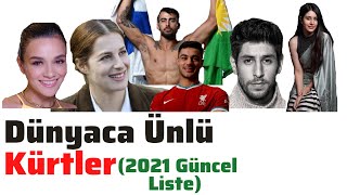 Ünlü Kürtler Serisi 2021 Güncel Liste [upl. by Nylatsyrk]