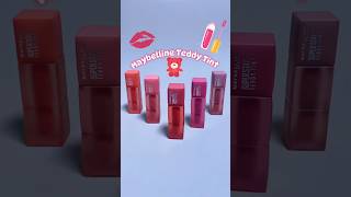 Maybelline Teddy Tint maybeline teddytint maybelineteddytint tahan12jam [upl. by Morly]