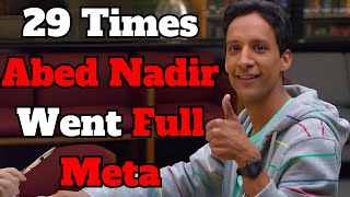 29 Times Abed Nadir Went Full Meta [upl. by Inobe]