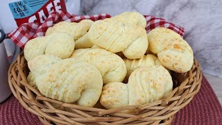 BISCOITO DE QUEIJO ASSADO  BISCOITO DE POLVILHO  NOSSA COZINHA [upl. by Haroved462]