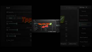 best Tricks TPP Aim Settings pubgmobile viralvideo shortvideo [upl. by Adabel566]