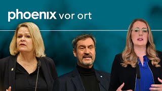 phoenix vor ort ua Sondersitzung des Wahlprüfungsausschusses des Bundestages  12112024 [upl. by Neve]