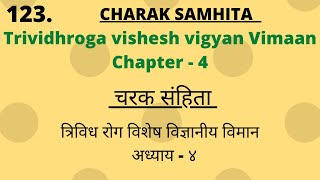 Charak Samhita Viman Sathan Chapter 4  Lecture  चरक संहिता विमान स्थान अध्याय  4 [upl. by De Witt119]