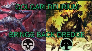 Golgari Delirium Beats Everything  Golgari Mill  Duskmourn Standard  MTG Arena [upl. by Aracat]