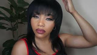 Easy Way To Woft Cut Shag  Janet Jackson Inspired  70’s Hairstyle [upl. by Newo]