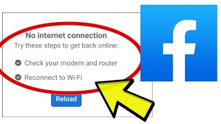 How To Fix Facebook App No internet connection Problem Solved [upl. by Tlaw]