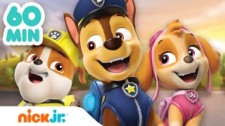 PAW Patrol  ¡Lo mejor de la Patrulla de Cachorros durante 1 hora  Nick Jr en Español [upl. by Arand]