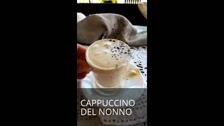 CAPPUCCINO DEL NONNO cappuccio freddo cremoso [upl. by Neelyam239]