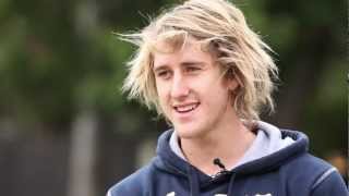 MLC Tennis Hot Shots and Dyson Heppell visit Stonnington Primary School [upl. by Karlin]