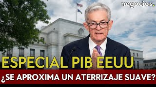 ESPECIAL PIB EEUU  ¿Se aproxima un aterrizaje suave El PIB crece un 3 y la inflación sigue baja [upl. by Zweig]