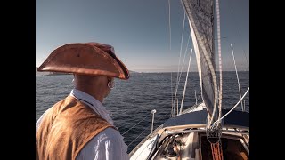 LE GRAND DEPART  les Voiles Blanches 2024 épisode 1 Pirate Blanc [upl. by Ahsimit]