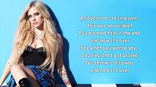 Avril Lavigne  Bite Me lyrics NEW SONG 2021 [upl. by Asserrac682]