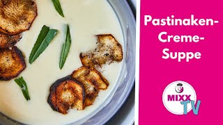 MIXXTV 182 PastinakenCremeSuppe aus dem Thermomix® [upl. by Turoff]