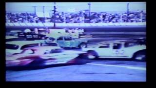 1973 World Figure8 Championship Islip NY Crash Highlights [upl. by Esiuolyram]