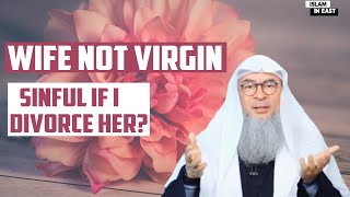 My Wife Is Not Virgin  I want to divorce her  Sheikh Assim Al Hakeem [upl. by Desiri]