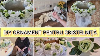 Cum să faci un ORNAMENT PENTRU CRISTELNIȚĂ la tine acasa DIY la tine acasā alinaray21 [upl. by Baerman961]