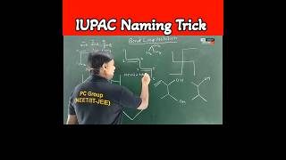 Iupac Naming Trick shorts viralvideo NEET IITJEE [upl. by Bertila298]