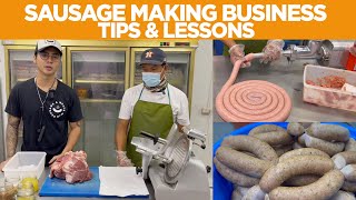 HOMEMADE SAUSAGE PANGNEGOSYO  TIPS amp LESSONS [upl. by Aila]