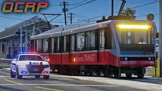 Metro Train Getaway in OCRP [upl. by Ediva924]