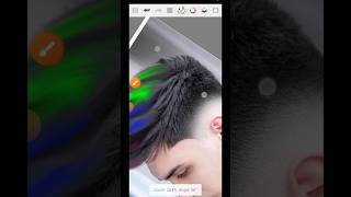 Autodesk Sketchbook Hair Colour Editing  New Styles Edit hairedit shorts viral [upl. by Sedgewake735]